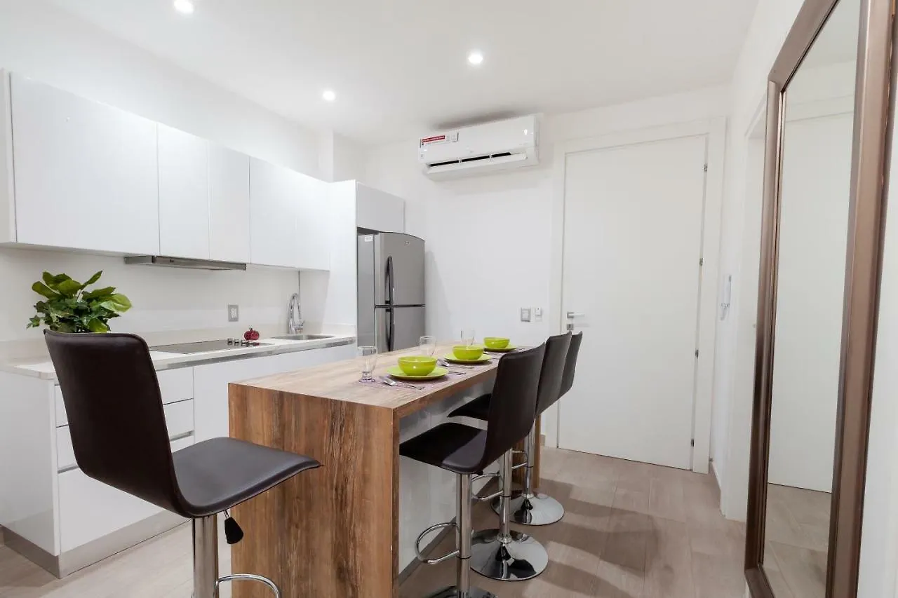 Trendy Designer Apartment In The 5Th Avenue Playa del Carmen