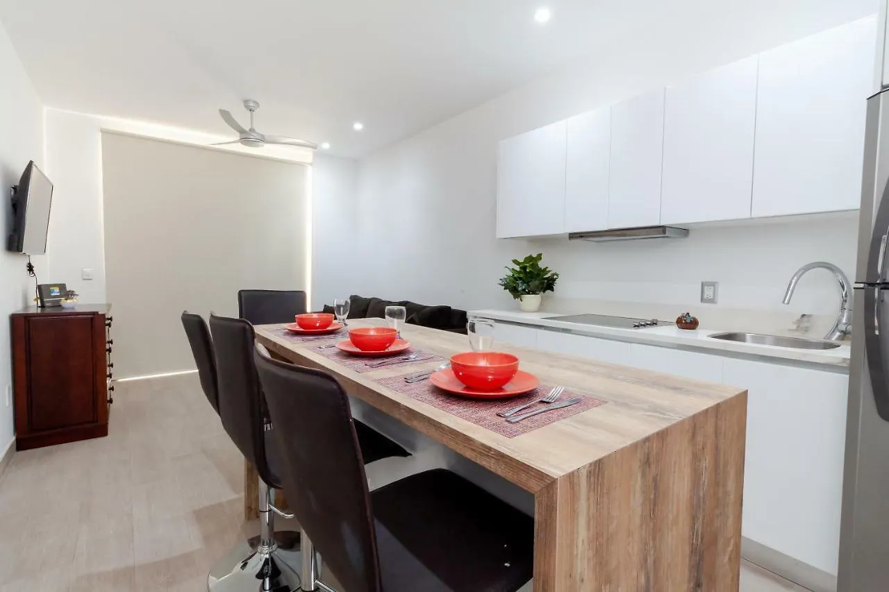 Trendy Designer Apartment In The 5Th Avenue Playa del Carmen Mexico
