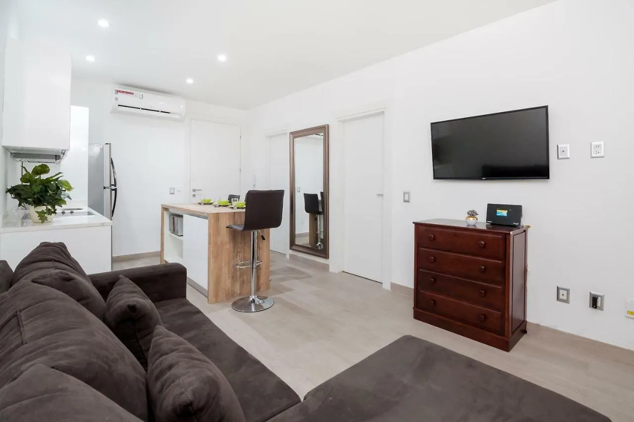 Trendy Designer Apartment In The 5Th Avenue Playa del Carmen 0*,  Mexico